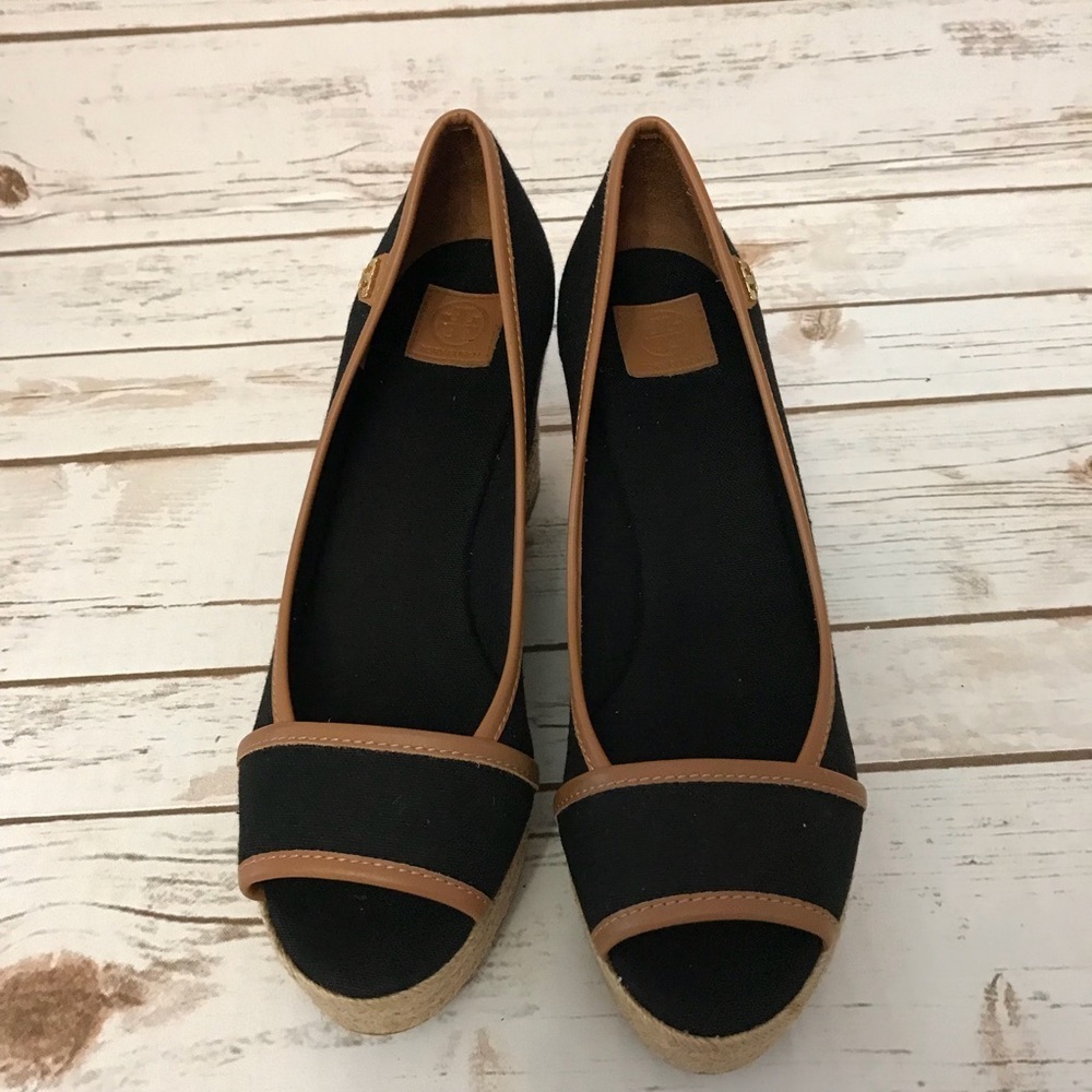 New Tory Burch Majorca Logo Wedge B4-50* - Picture 4 of 6